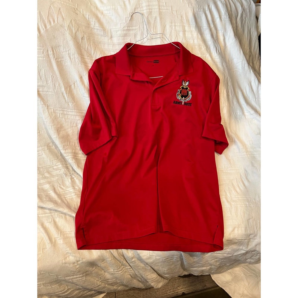 Cornerstone New Mexico Army ROTC Polo Short Sleeve Shirt Mens XL